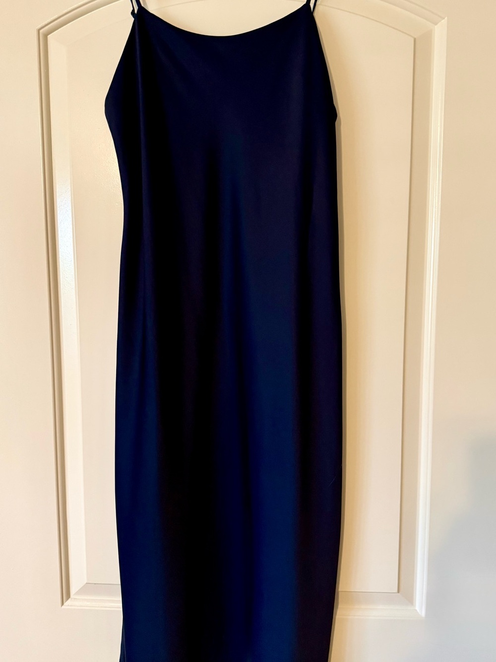 SPANX Midnight Navy Reversible Slip Maxi Dress